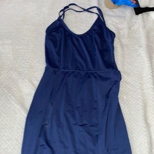 Blue dress